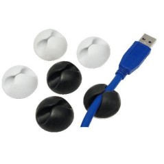 LogiLink KAB0009 Cable Clamp Black - Secure Your Cables with Style and Durability!